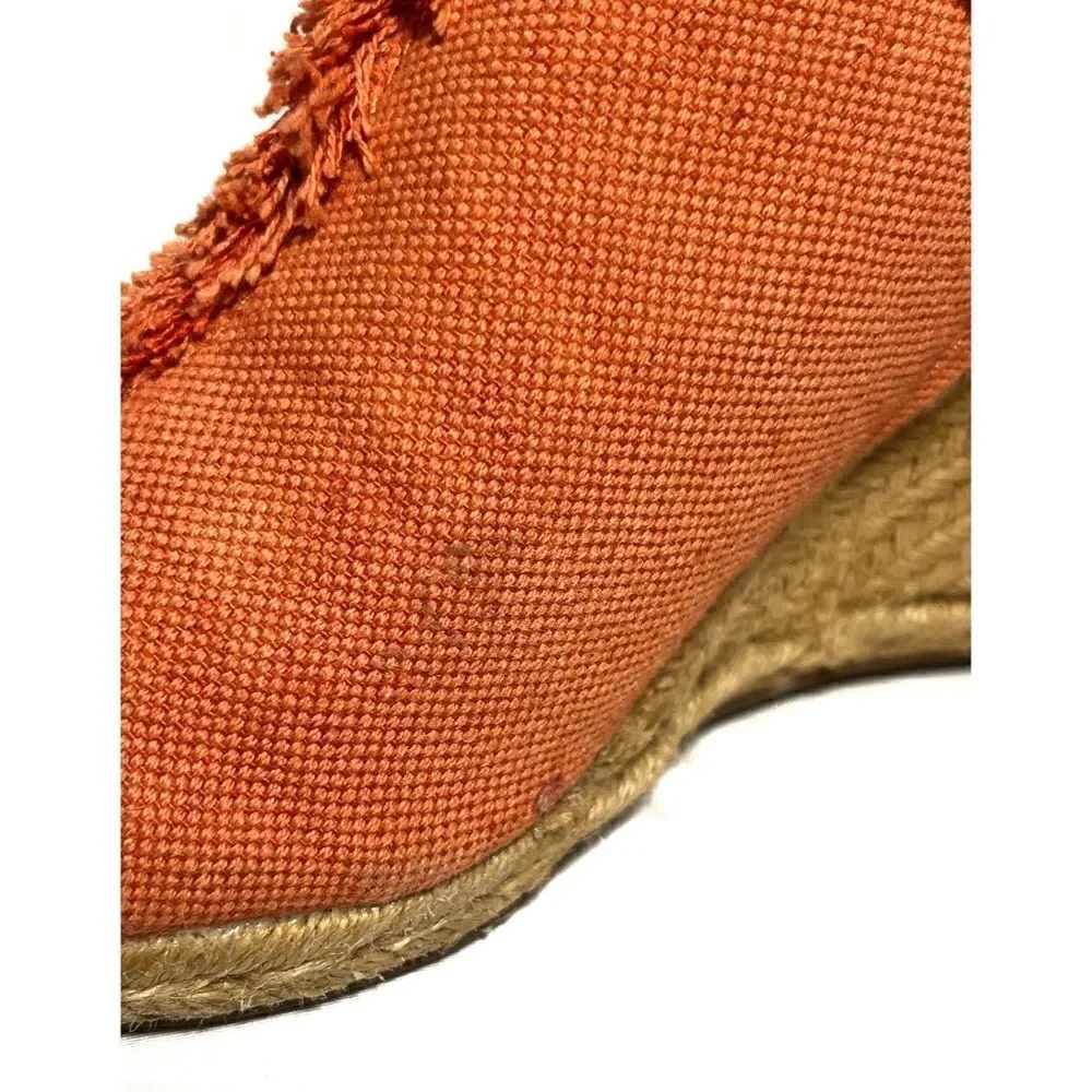 Circus by Sam Edelman Orange Baker Wedges {Size 7.5}